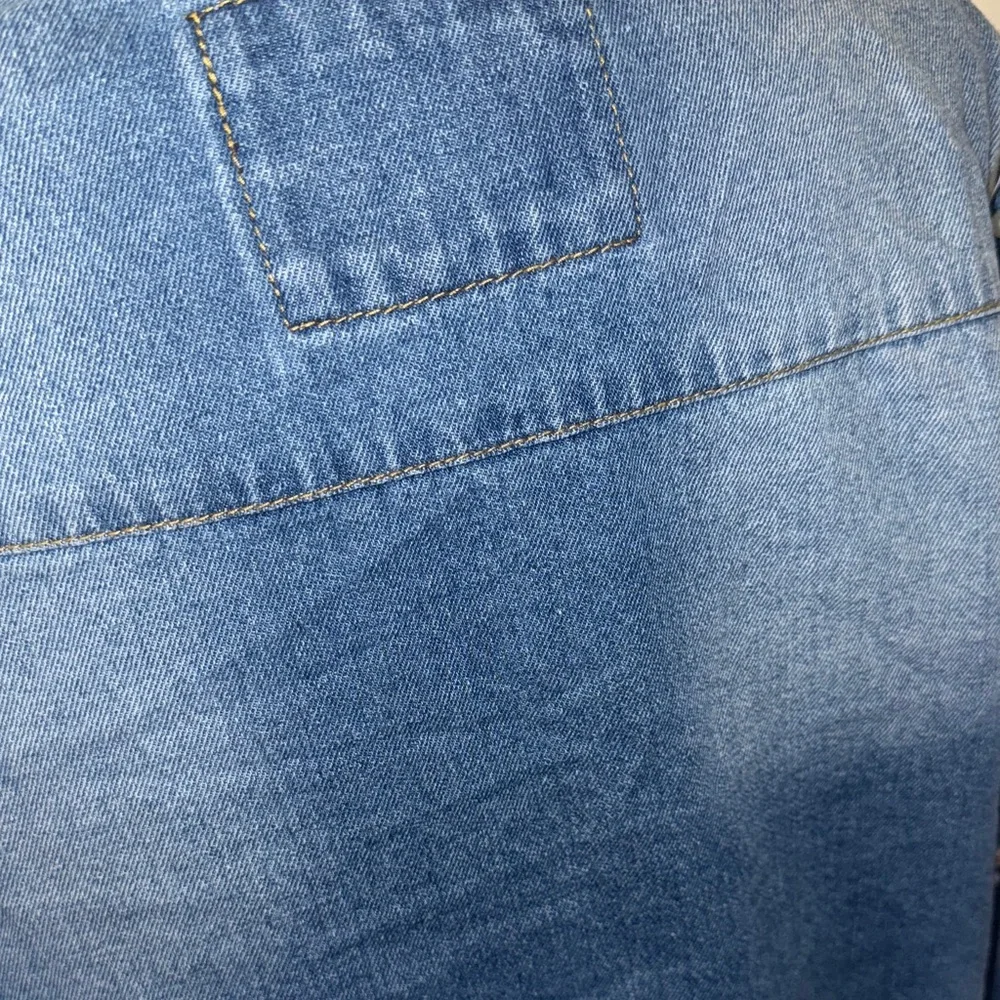 Pearl Studded Blue Denim Jacket - Picture 10 of 13